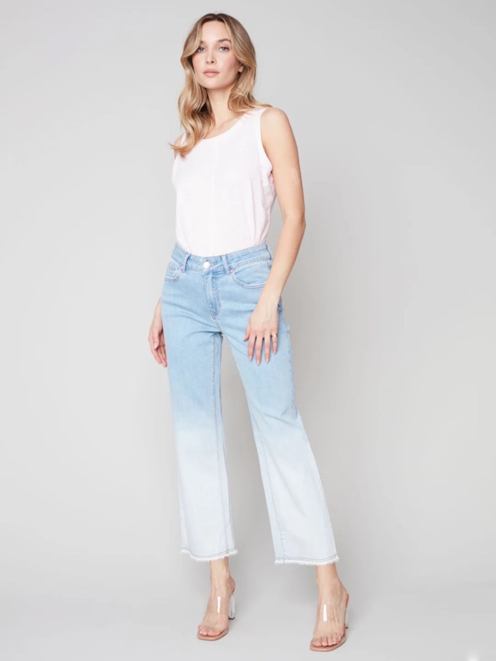 Charlie B hombre, Wide-Leg, cropped jean - size 2